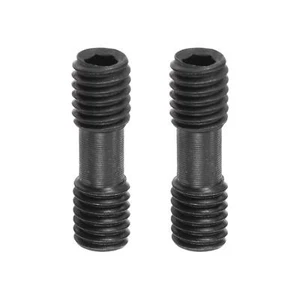 10Pcs M6x20 Double Head Double Hole Screw for CNC Lathe Turning Tool Holder - Picture 1 of 6