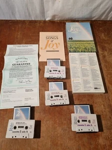 Reader's Digest Four Cassette Box Set of " Songs of Joy " - Picture 1 of 6