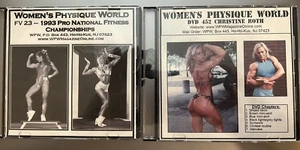Women's Physique World FV 23 1993 Pro Chmapionships & DVD 452 Christine Roth - Picture 1 of 2