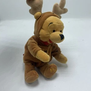 Mini bolsa de frijoles Mouseketoys Store juguete de peluche reno Winnie The Pooh - Imagen 1 de 3