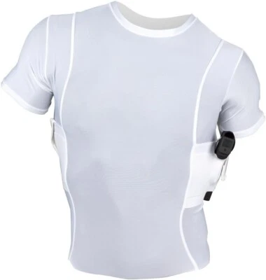 UnderTech Undercover Holsters Crew-Neck Concealment Holster SZ 2X white - Image 1 of 4