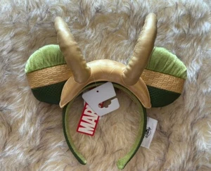 Disney Parks Marvel Loki Mickey/Minnie Ears Headband Disney world - Picture 1 of 7