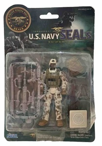 NAVY SEALS FIGURE, ADVENTURE & ACCESSORIES 4" TALL- Licensed By US NAVY SEALS! - Picture 1 of 5