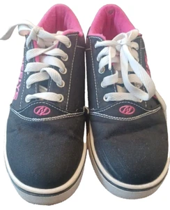 Heelys Roller SKATES Shoes Womens Athletic Sneaker Size US 6/ UK 4 Black & Pink - Picture 1 of 5