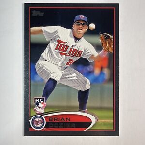 2012 Topps Update Black /61 Brian Dozier #US161 Rookie RC
