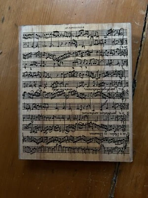 Набор музыкальных партитур Stamp'in Up 1 шт. - Изображение 1 из 2