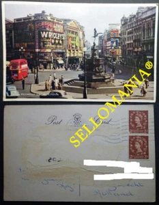 POSTCARD LONDON PICCADILLY CIRCUS LONDRES ENGLAND INGLATERRA CC04866 UK - Picture 1 of 1