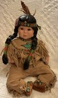 Danbury Mint Native American Doll Brave and Free Artaffects By Perillo 1992