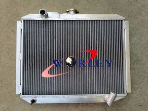 2Row Aluminum Radiator for 1988-1993 Mitsubishi Pajero NF NG NH 2.5 Turbo Diesel - Picture 1 of 6