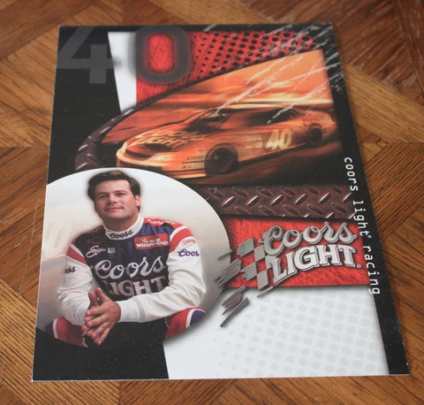 Robby Gordon 1997 Coors Light #40 Hero Card / postcard Cover