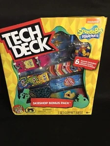 Tech Deck Sk8Shop Bonus Pack Santa Cruz Skateboards SpongeBob Schwammkopf - Bild 1 von 5