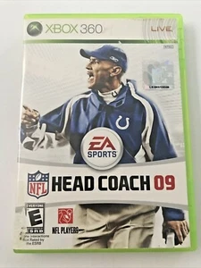 Head Coach 09 Microsoft Xbox 360 2008 completo con envío manual gratuito - Imagen 1 de 5