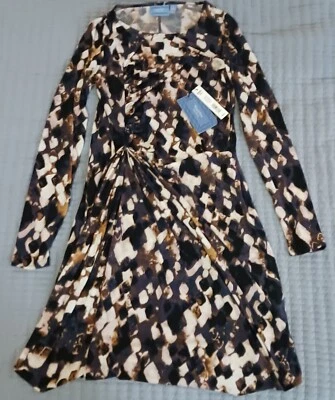 Vestido de diseñador Simply Vera pequeño manga larga resistente a las arrugas traje de negocios Foto 1 de 4