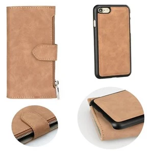 BRAUN COMMODORE Portmonee 2 in 1 Form Book Case Cover Für Samsung Galaxy J5 2017 - Zdjęcie 1 z 7