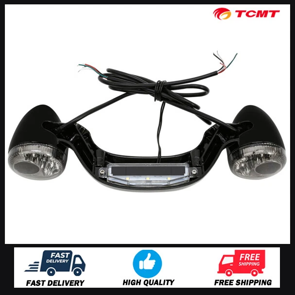 Barra de luz de freno LED de señal de giro trasera para Harley Street Glide FLHX 2010-2023 Foto 1 de 4