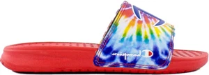 Champion Unisex Kids Super Tiedye Slides Rainbow Multi Cp101196P, Size 12 - Picture 1 of 4
