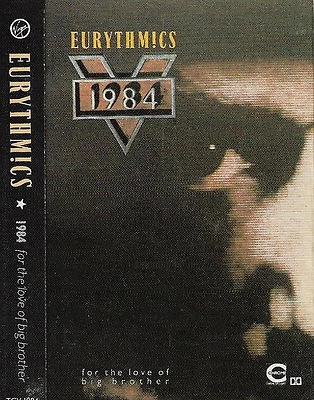 Eurythmics ‎1984 For The Love Of Big Brother CASSETTE ALBUM Electronic Synth-pop - Image 1 of 4