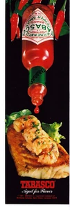 Tabasco Pepper Sauce Shrimp Avery Island LA Louisiana HOT Vintage Print Ad 1982 - Picture 1 of 4