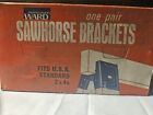 Vintage Sawhorse Brackets