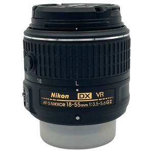 Nikon DX VR AF-S Nikkor 18-55mm 1:3.5-5.6 G II W/ Both Caps