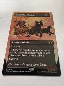 Cryptcaller Chariot (Borderless / Extended Art) Aetherdrift Regular - Bild 1 von 3