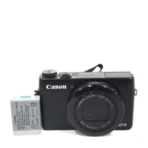 Canon Digital Camera PowerShot G7X Black 4.2x Optical Zoom 1.0" Sensor PSG7X - Picture 1 of 9