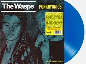 The Wasps Punkryonics Singles & Rare Tracks 1977- 79 LP Album vinyl record Blue - Picture 1 of 14