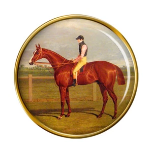 Racehorse, by Herring Pin Badge - Picture 1 of 2