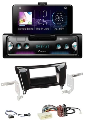 Pioneer USB MP3 Bluetooth DAB Autoradio für Nissan Qashqai X-Trail ab 2014 - Bild 1 von 4