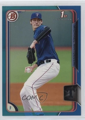 2015 Bowman Draft Blue /150 Michael Matuella #70 - Image 1 of 2