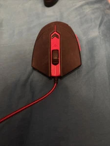 Red Dragon Wired USB LED Optical Gaming Mouse 3200 DPI S101-3!! - Picture 1 of 4
