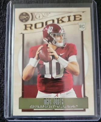 2021 Panini Chronicles Legacy Draft Picks Mac Jones Rookie RC #366 - Image 1 of 3