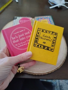 Peter Pauper Mini Book Lot 4" Little Treasures He's Just Not That Into You Gift - Picture 1 of 20