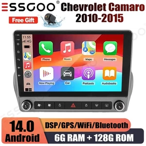 6+128GB For Chevrolet Camaro 2008-2015 Car Stereo Carplay GPS Head Unit SWC+AHD - Picture 1 of 12