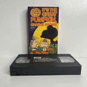 It's The Great Pumpkin Charlie Brown VHS 1988 Snoopy Halloween - Imagen 1 de 10