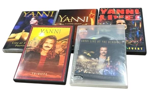 Yanni DVD Lot Live! The Concert Event Tribute A Living Legacy El Morro Acropolis - Picture 1 of 7