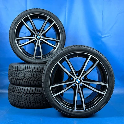 19 Zoll BMW 3er G20 G21 4er G22 G23 Doppelspeiche M791 Winterräder Original - Bild 1 von 4