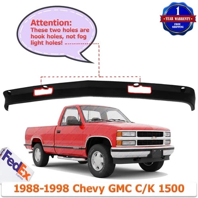 Bumper Valance Air Dam Deflector For 88-98 Chevy GMC C/K 1500 2500 3500 Pickup - Imagem 1 de 4
