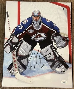 Patrick Roy Signed 11x14 Canvas JSA Colorado Avalanche - Picture 1 of 3