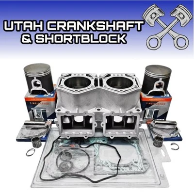 Ski-Doo 800R E-TEC Cylinder SPI Pistons Gaskets 82mm 11-19 800r MXZ X Summit XRS - Image 1 of 2