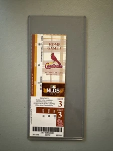 2011 ST. LOUIS CARDINALS PHILADELPHIA PHILLIES Phantom Ticket NLDS Home Game 3 - Picture 1 of 1