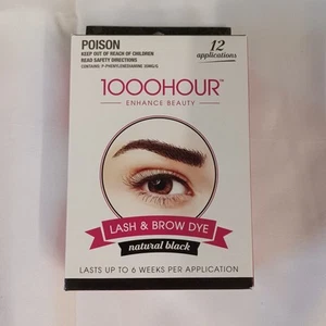 Kit de tinte para pestañas y cejas 1000 horas negro - Imagen 1 de 6