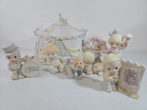 Retired 1994 Precious Moments #604070 Sammy's Circus 7 piece Set New in box READ - Picture 1 of 19