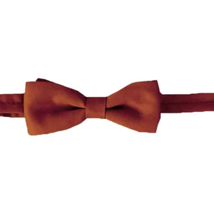 Mens Bow Tie, Pre-tied Banded - Burgundy - Picture 1 of 3