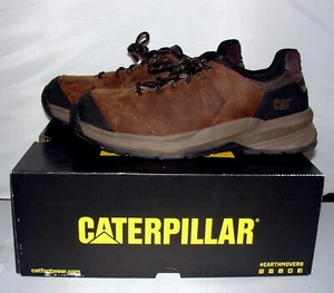 NEW CATERPILLAR MENS STREAMLINE 2.0 LEATHER COMPOSITE TOE WORK SHOE BOOT SZ 10 - Picture 1 of 8