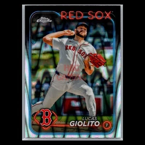 2024 Topps Chrome Update RayWave Refractor #USC152 Lucas Giolito Boston Red Sox - Picture 1 of 2