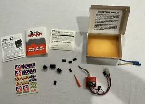 VINTAGE TEAM NOVAK REVERSIBLE HYPERFET ESC 610 HRV BRUSHED 6-10 CELLS W REVERSE - Picture 1 of 20