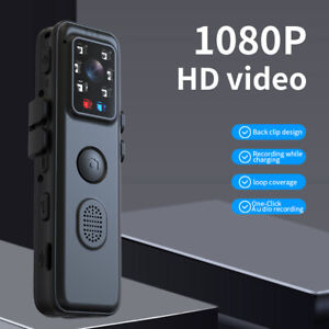Wi-Fi HD 1080P Video Recorder DVR IR Night Cam Camcorder Mini Body Police Camera