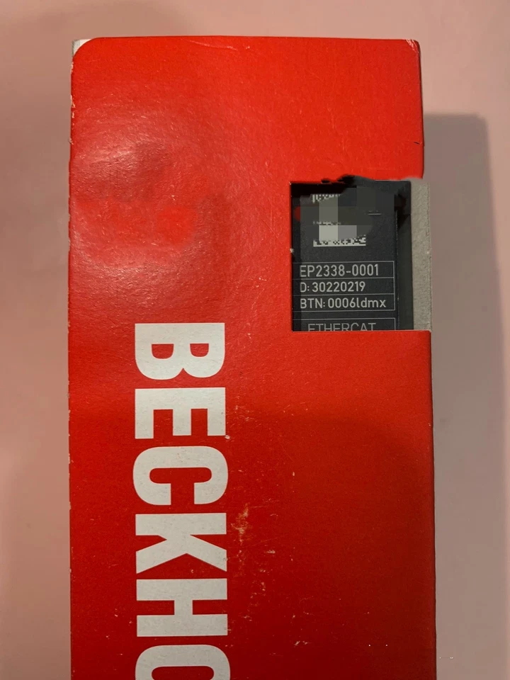 BECKHOFF EP2338-0001 Programmable Logic Controller Module Brand air transport - Image 1 of 1