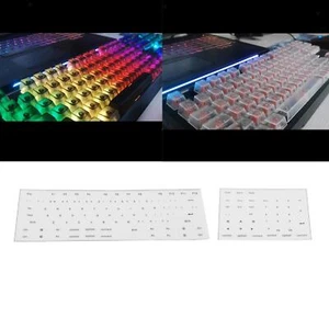 English Keyboard Side Stickers for DSA Height Mechanical Keycaps Computer - Picture 1 of 33